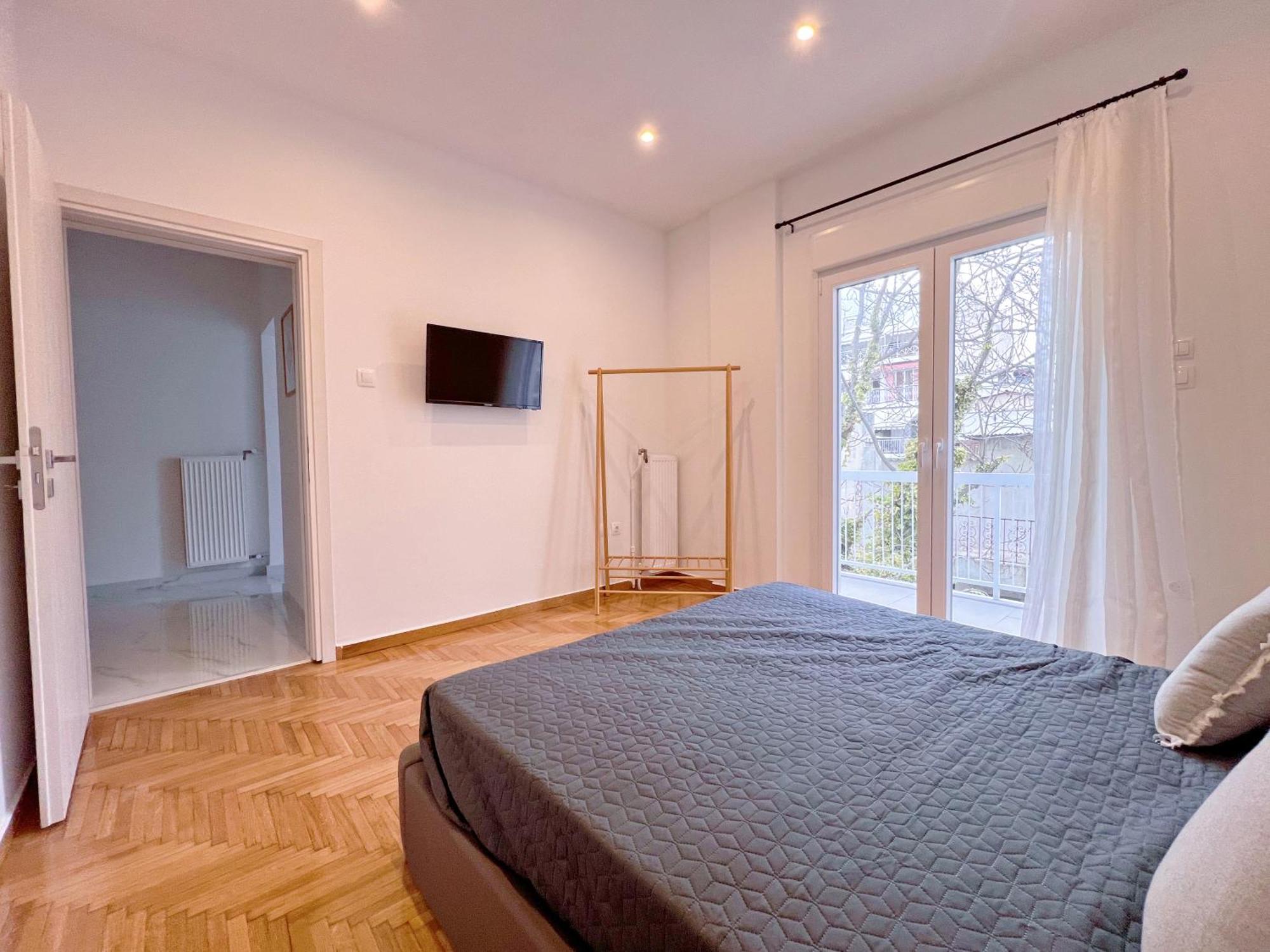Wsd Piraeus Amazing Luxury Boutique 2Bd Apartment With Balcony Eksteriør billede